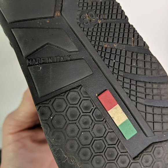 Nero Giardini Black Patent Leather Sneaker Trainer Shoe Women Size 39 US 8.5 - Picture 9 of 10